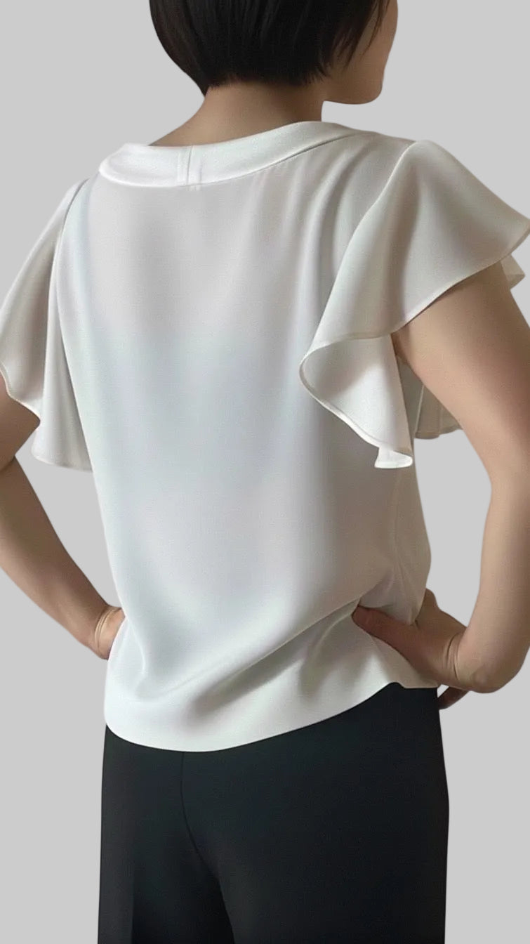 White Truffle Blouse