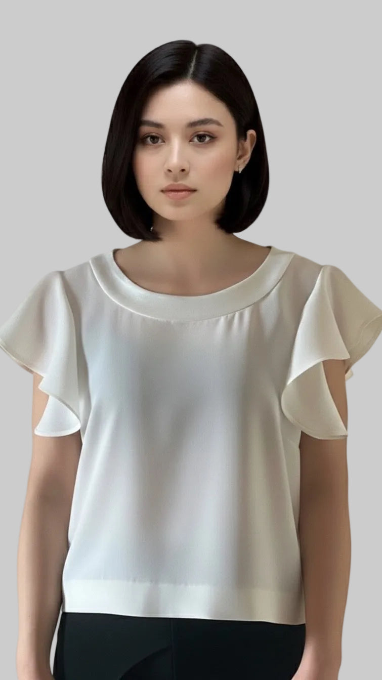 White Truffle Blouse