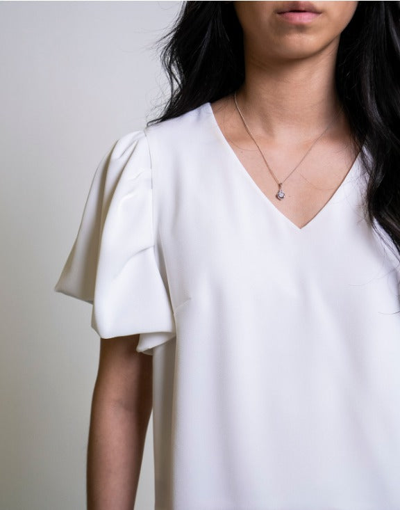 White Truffle Blouse